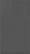 Фасад для кухни Грейд графит глянец 1313x396 верхний правый альфа