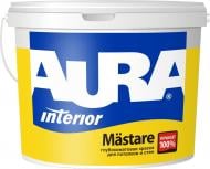 Краска акриловая водоэмульсионная Aura® Mastare глубокий мат белый 2,5 л