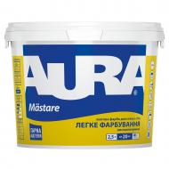 Краска акриловая водоэмульсионная Aura® Mastare глубокий мат белый 2,5 л