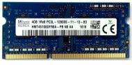 Оперативная память Hynix SODIMM DDR3L 4 GB (1x4GB) 1600 MHz (HMT451S6DFR8A-PB)