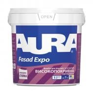 Фарба акрилатна водоемульсійна Aura® Fasad Expo мат білий 1 л Фарба акрилатна водоемульсійна Aura® Fasad Expo мат білий 1 л