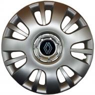 Колпак для колес SJS Peugeot NEW 407 R16" 4 шт. серебряный (109834)