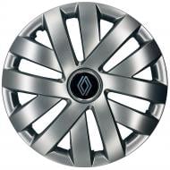 Колпак для колес SJS Peugeot NEW 409 R16" 4 шт. серебряный (109836)