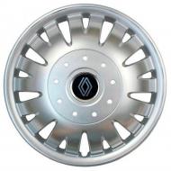 Колпак для колес SJS Peugeot NEW 410 R16" 4 шт. серебряный (109837)