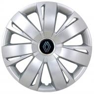 Колпак для колес SJS Peugeot NEW 411 R16" 4 шт. серебряный (109838)