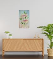 Набор для вышивания бисером Белые пионы 230x410 мм Абрис Арт Набор для вышивания бисером Белые пионы 230x410 мм Абрис Арт