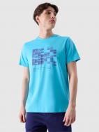 Футболка 4F 4FRSS24TTSHM2107-48S р.L блакитний