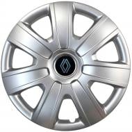Колпак для колес SJS Peugeot NEW 415 R16" 4 шт. серебряный (109842)