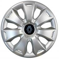 Колпак для колес SJS Peugeot NEW 417 R16" 4 шт. серебряный (109844)