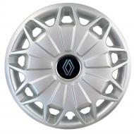 Ковпак для коліс SJS Peugeot NEW 419 R16" 4 шт. срібний (109846)