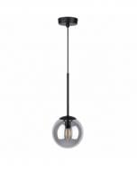 Подвес LIGHT SET SHANA 1PL 1xE14 черный/дымчатый