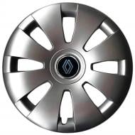 Колпак для колес SJS Peugeot NEW 423 R16" 4 шт. серебряный (109850)