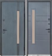 Дверь входная Булат Термо House-705 темный антрацит 2050x950 мм правая