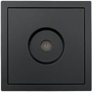 Механизм розетки TV оконечная HausMark Juna IP20 черный матовый 7041-1788U2-130