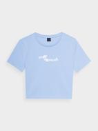 Футболка 4F TSHIRT F1032 4FSS23TTSHF1032-34S р.XS блакитний Футболка 4F TSHIRT F1032 4FSS23TTSHF1032-34S р.XS блакитний