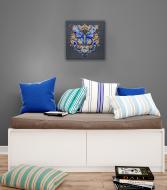 Набір для вишивання бісером Розкішний сапфір 220x220 мм Абрис Арт