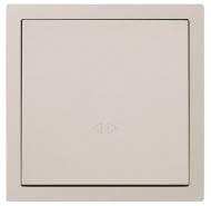 Механизм выключателя перекрестный одноклавишный HausMark Juna без подсветки песочный/бежевый 7041-1888U2-107QC