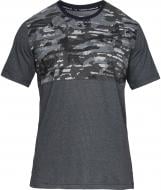Футболка Under Armour SPORTSTYLE Cotton MESH TEE 1329279-001 р.S черный