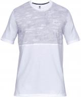 Футболка Under Armour SPORTSTYLE Cotton MESH TEE 1329279-100 р.S білий