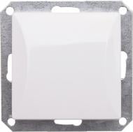 Вимикач кнопковий Timex Opal без підсвітки білий WP-6 Op BI