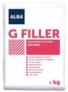 Шпаклевка ALBA гипсовая для швов "G FILLER" 5 кг
