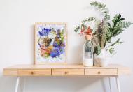 Набор для вышивания бисером Цветочный мед 200x260 мм Абрис Арт Набор для вышивания бисером Цветочный мед 200x260 мм Абрис Арт