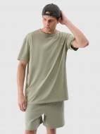 Футболка 4F 4FWSS25TTSHU1972-44S р.L зеленый