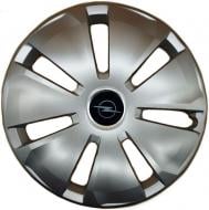 Колпак для колес SJS Opel NEW 433 R16" 4 шт. серебряный (109896)