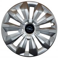 Колпак для колес SJS Opel NEW 434 R16" 4 шт. серебряный (109897)