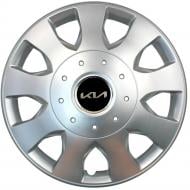 Колпак для колес SJS Kia NEW 400 R16" 4 шт. серебряный (109899)