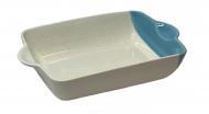 Форма для выпекания прямоугольная 2.2 л 31x20x7 см капучино blue