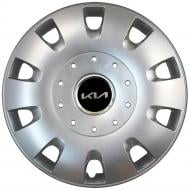 Колпак для колес SJS Kia NEW 401 R16" 4 шт. серебряный (109900)