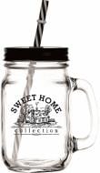 Чашка с крышкой Sweet Home 400 мл 10-0053-0400-T008-25 Glasslock