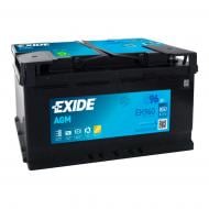 Акумулятор автомобільний EXIDE 6СТ-96 АзЕ AGM Start-Stop 96Ah 850A 12V «+» праворуч (EK960)