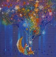 Набор для вышивания бисером Мечтатель 200x200 мм Абрис Арт