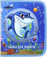 Папка для тетрадей B-5 на молнии 2252514096019 Shark