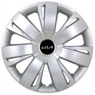 Колпак для колес SJS Kia NEW 411 R16" 4 шт. серебряный (109910)