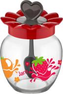 Банка для сахара Qlux Honey Red 370 мл C-00181