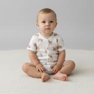 Песочник для мальчика Blanka Сонько р.74-80 молочный 110987