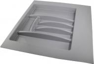 Лоток для столових приборів Smart 550x500 мм сірий 13995