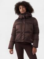 Пуховик женский зимний 4F DOWN JACKET F089 4FAW22TDJAF089-80S р.XL коричневый