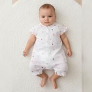 Песочник для девочки Blanka Сердечко р.56-62 молочный 110989