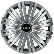 Колпак для колес SJS Kia NEW 502 R17" 4 шт. серебряный (109937)