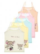 Майка детская для девочекдетские Donella 4371BF р.122-128 в ассортименте