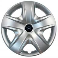Колпак для колес SJS Opel NEW 500 R17" 4 шт. серебряный (109939)