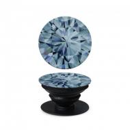 Держатель для телефона Pop 005 Бриллиант Luxe Cube прозрачный