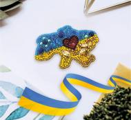 Набор для вышивания бисером Моя родная 85x60 мм Абрис Арт