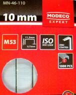 Скобы для ручного степлера Modeco 10 мм тип 53 (А) 1000 шт. MN-46-110