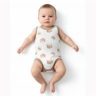 Боди-майка для мальчика Blanka Сонько р.62-68 молочный 110998