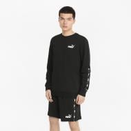 Свитшот Puma ESS+ Tape Crew 84738401 р. M черный